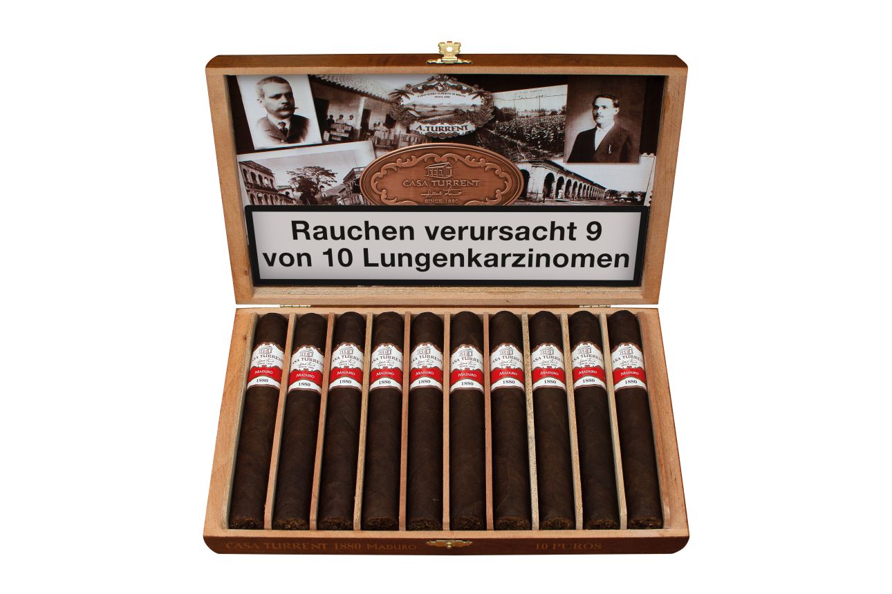 Casa Turrent Serie 1880 Double Robusto Maduro