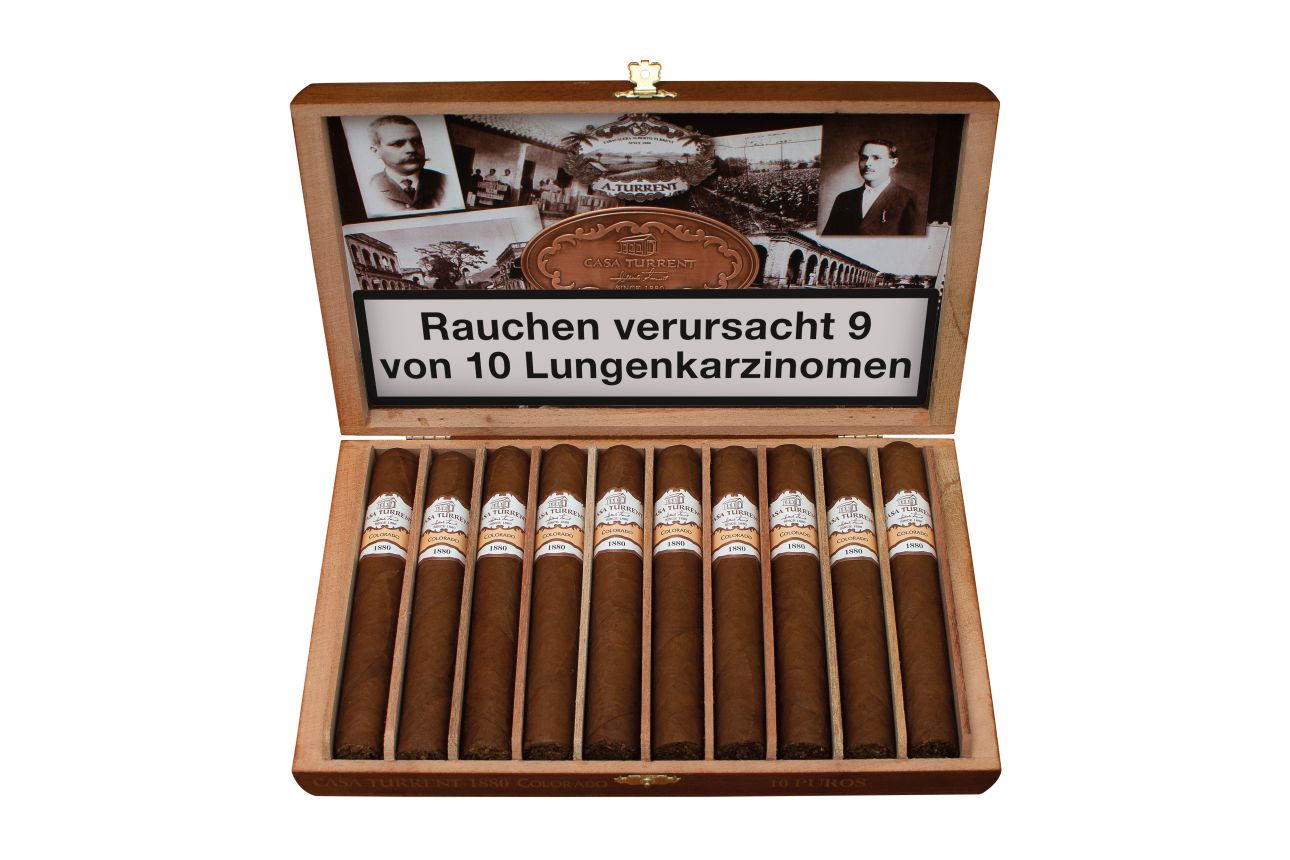 Casa Turrent Serie 1880 Double Robusto Colorado