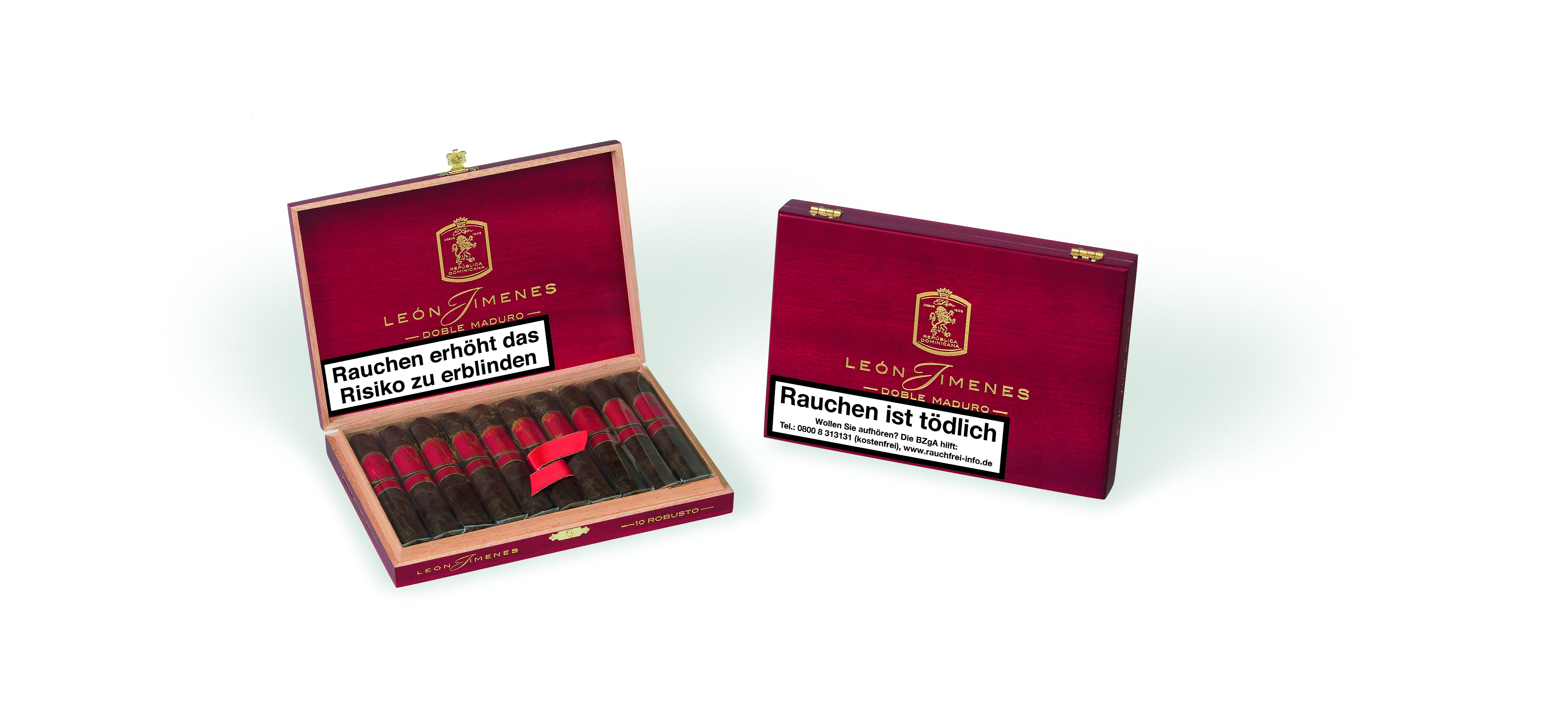 Leon Jimenes Double Maduro Robusto