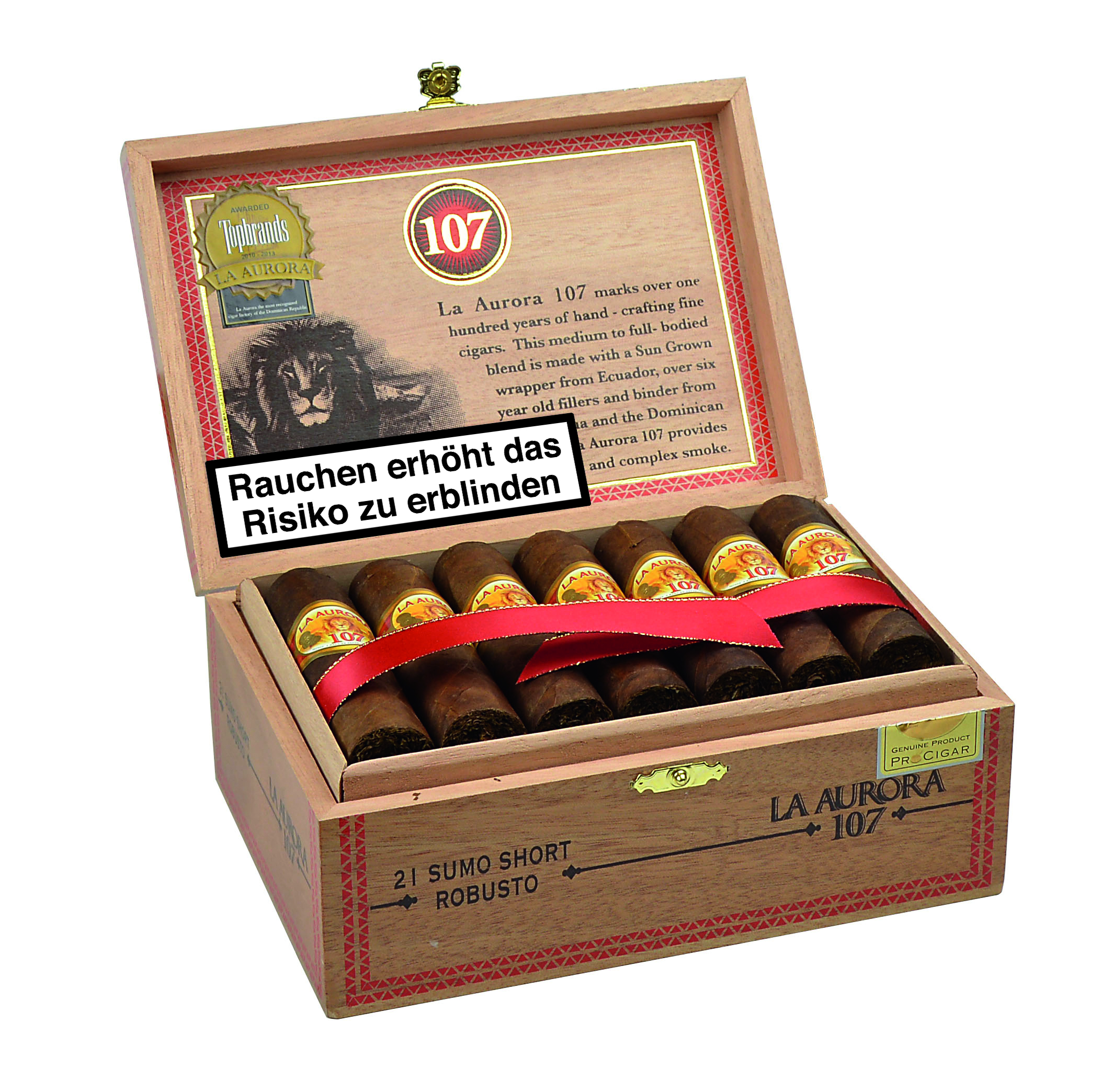 La Aurora 107 Sumo Short Robusto