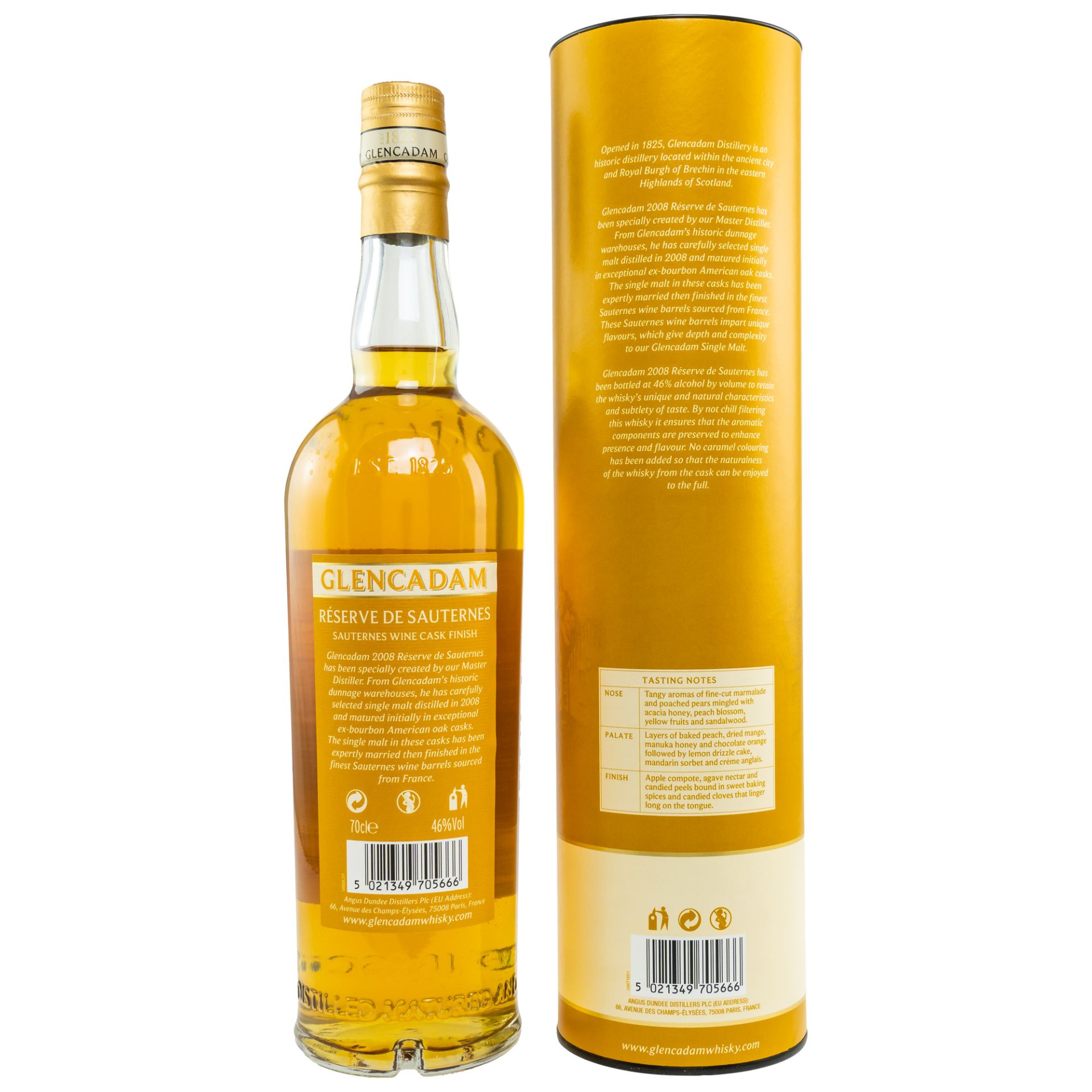 Glencadam 2008 Réserve de Sauternes 13 Jahre