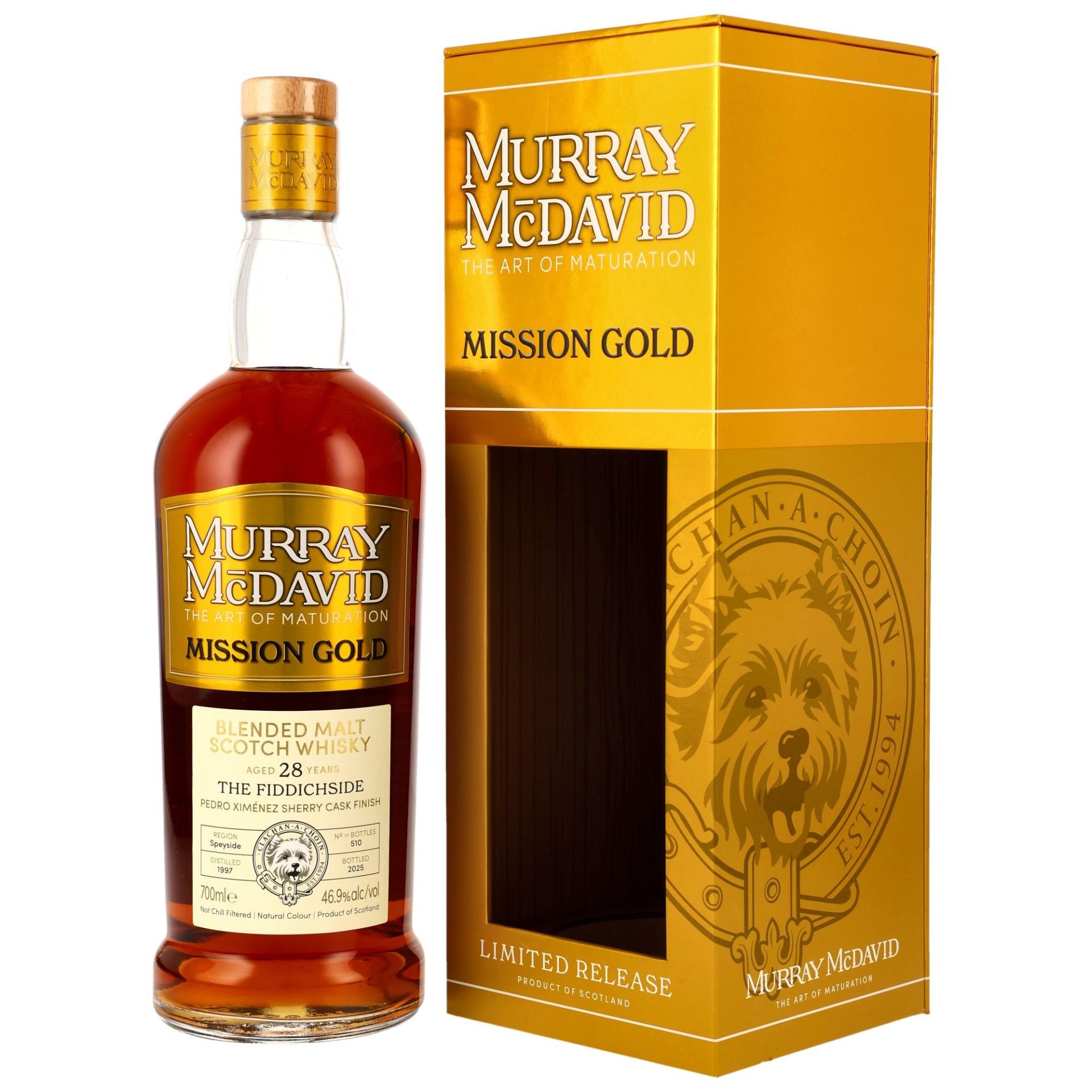 Murray McDavid Mission Gold - The Fiddichside 28 Y.O.